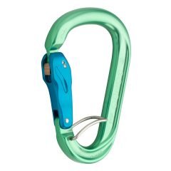AustriAlpin HMS RONDO Alloy Slide Autolock Selfie Yeşil Kilitli Karabina 23kN