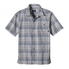 Patagonia Men's Puckerware® Shirt Mavi-Beyaz - M