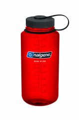 Nalgene 32oz WM Red / Black Cap Tritan Suluk