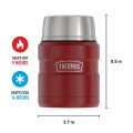 Thermos SK3000 Stainless King Yemek Termosu 0,47L Cranberry 184807