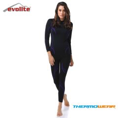 Evolite Thermowear Kadın Mor Termal Üst İçlik