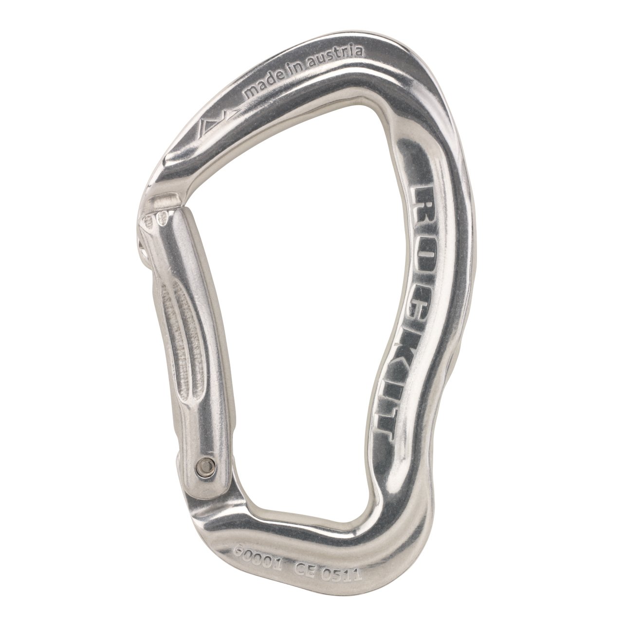 AustriAlpin ROCKIT Alloy Bent Snapgate Gri Karabina| 26kN