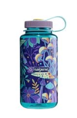 Nalgene 32oz WM Blue w/Botanical Mushrooms