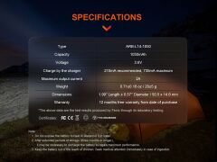 ARB-L14 1050 ŞARJLI PİL