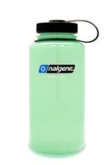 Nalgene 32oz WM Glow Green Sustain